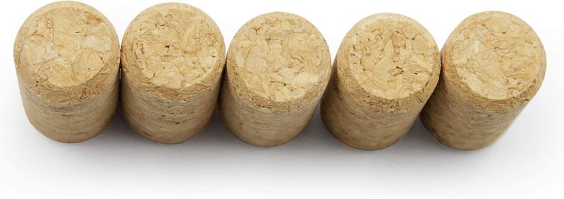 anGrace 30 Pack #8 Straight Corks, Natural Wine Corks Premium Wine Stoppers for Bottling of Wines, 7/8" x 1 3/4" - Image 5